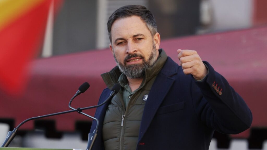 El líder de VOX, Santiago Abascal.