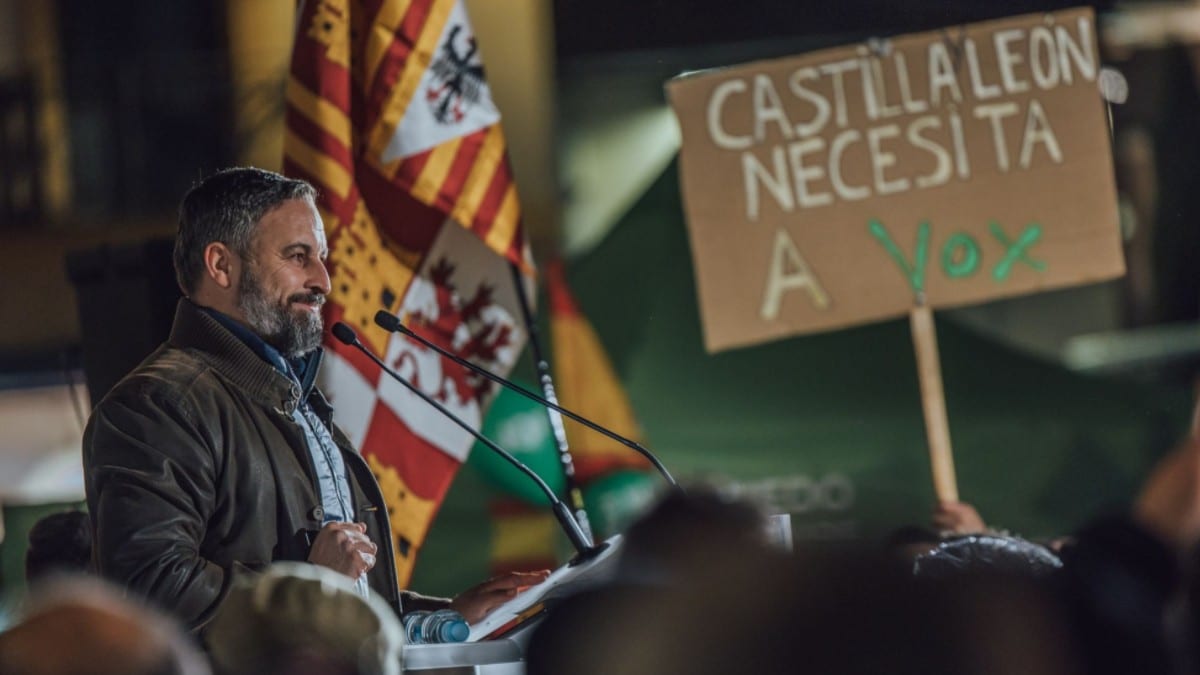 Abascal, en León: ‘Las cesiones del PP y del PSOE al separatismo han empobrecido a CyL’