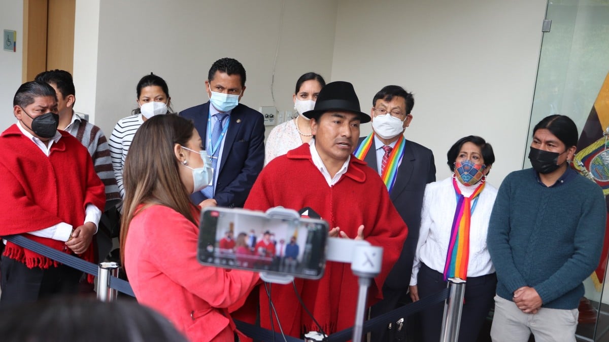 Remiten el caso del líder de las revueltas en Ecuador al Tribunal Constitucional del país