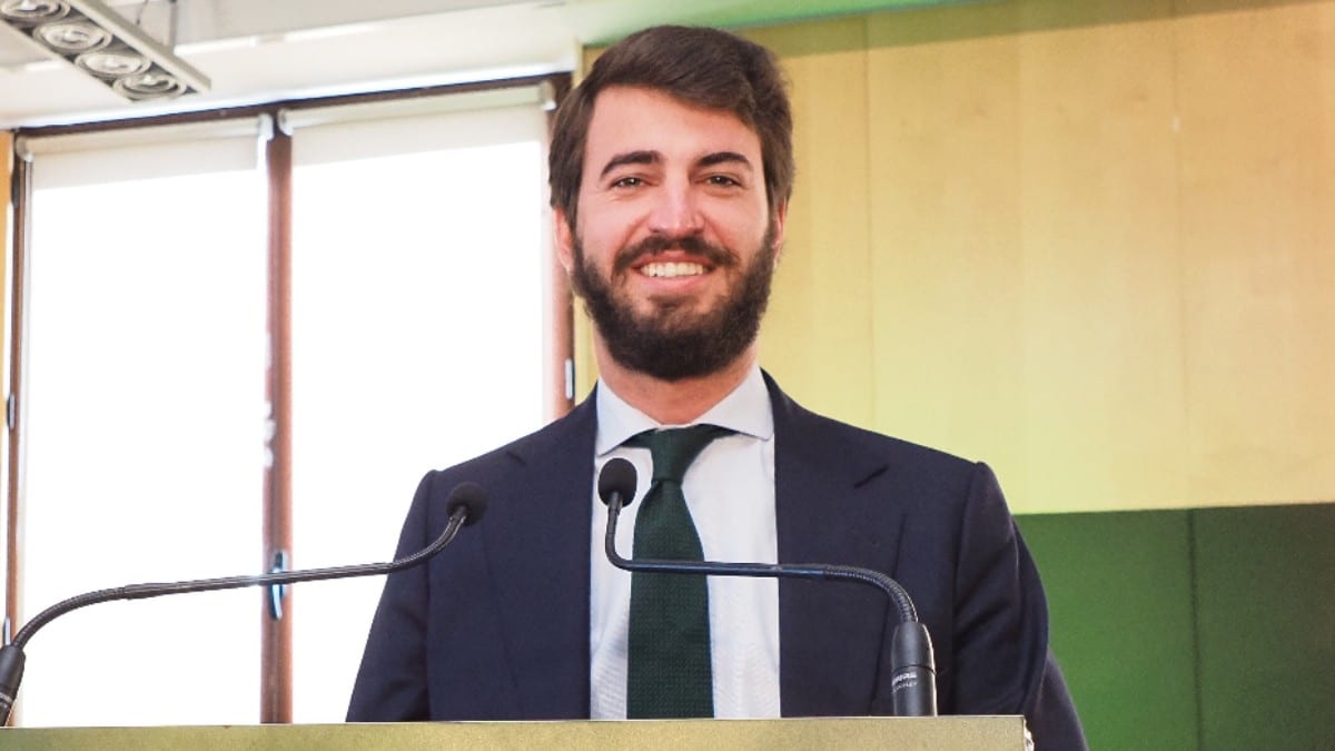 El líder de VOX en Castilla y León, Juan García-Gallardo. Europa Press