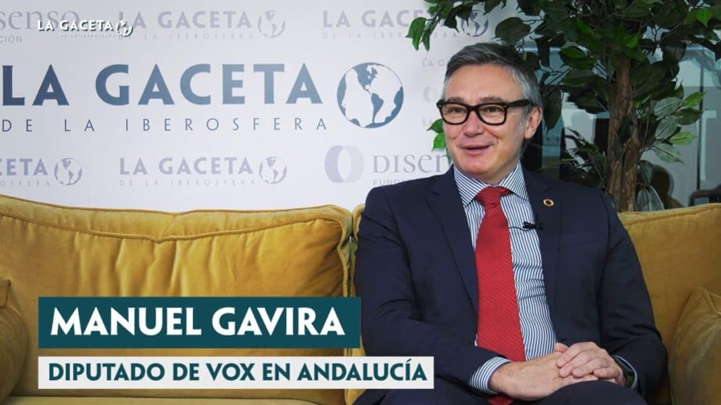 El diputado de VOX en Andalucía, Manuel Gavira.