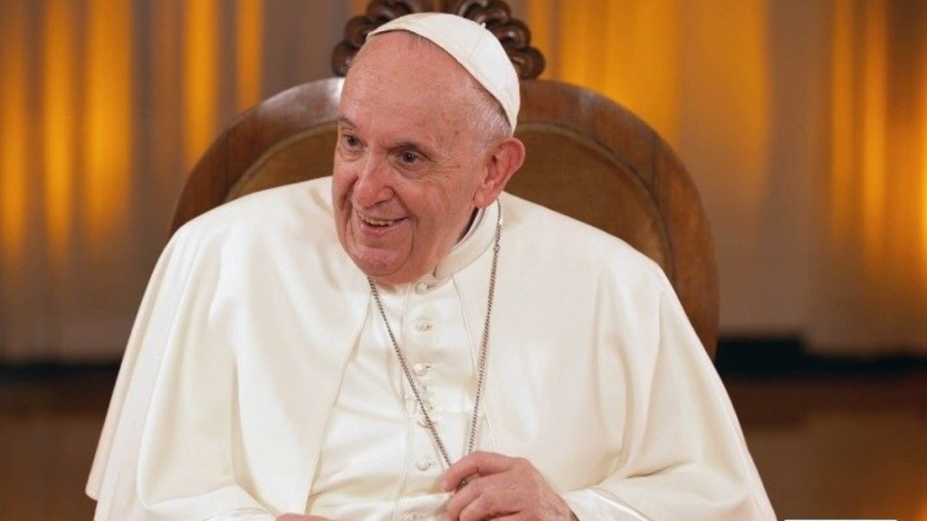 El Papa Francisco durante un encuentro.