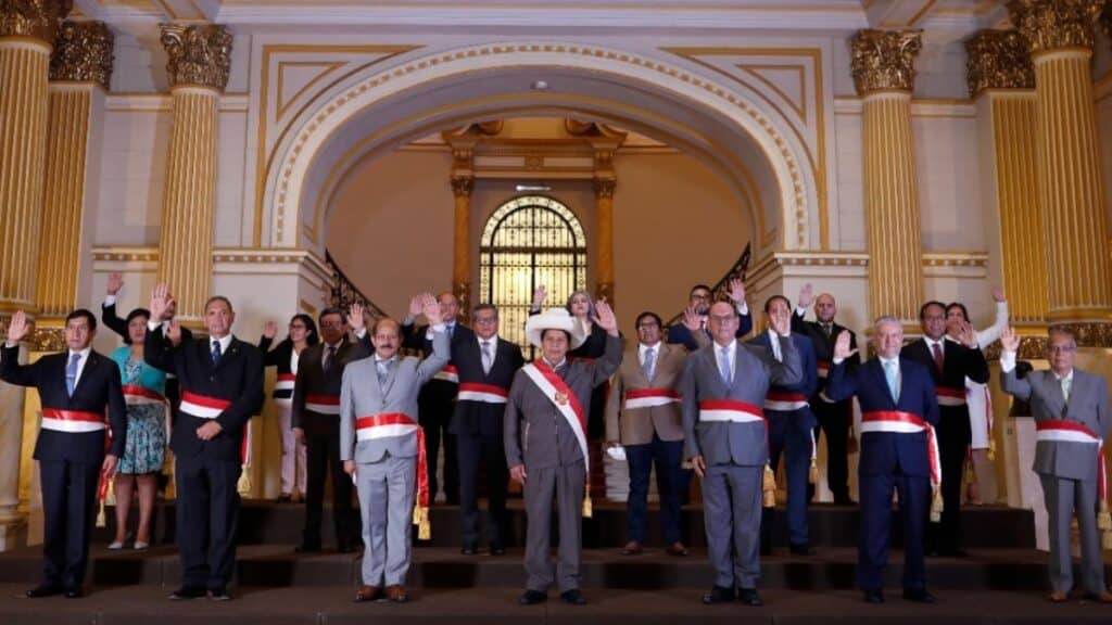 El ejecutivo de Pedro Castillo de Perú