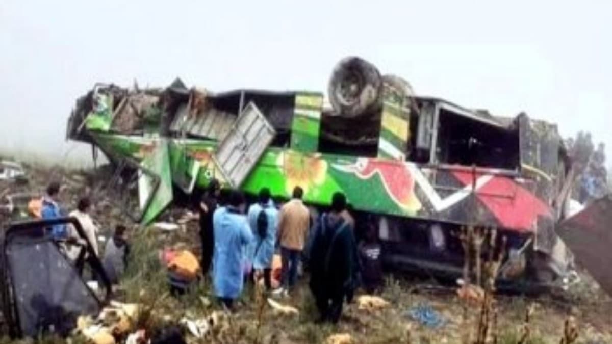 Accidente de un autobús en Perú.