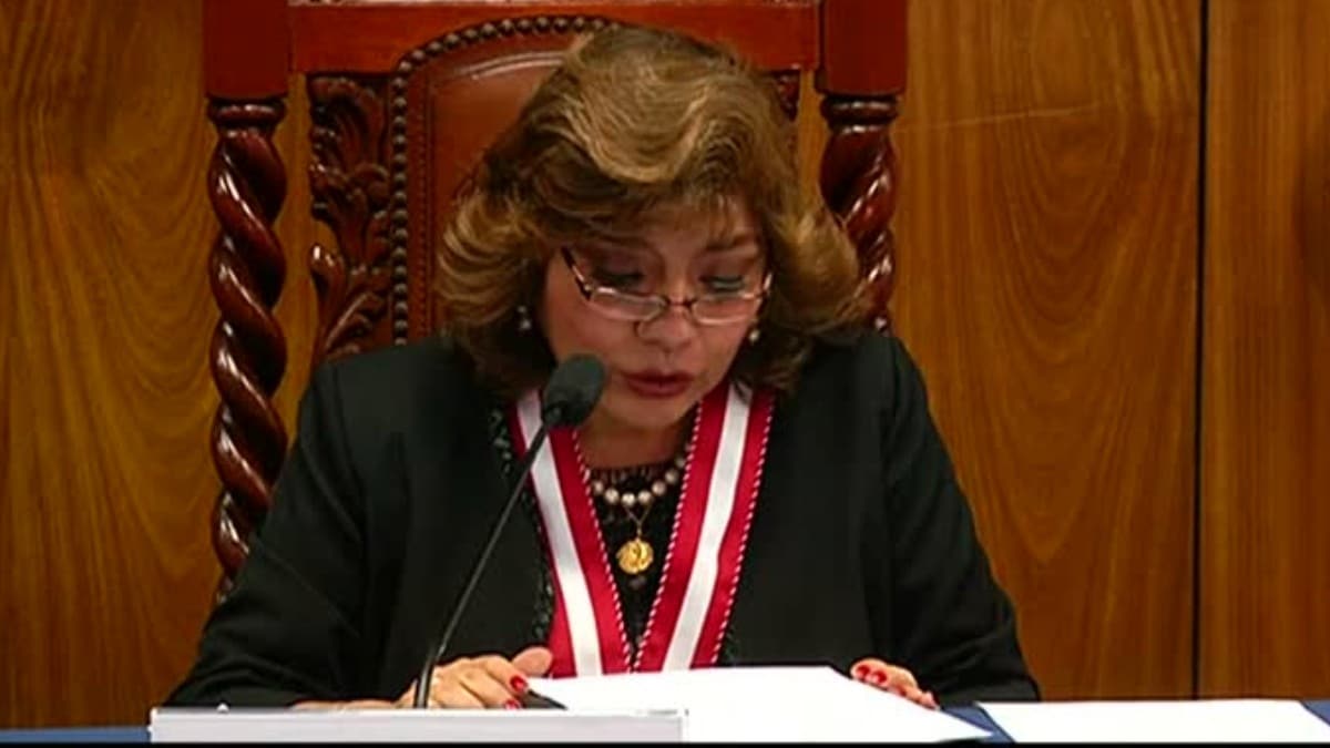 La fiscal de la Nación de Perú, Zoraida Ávalos