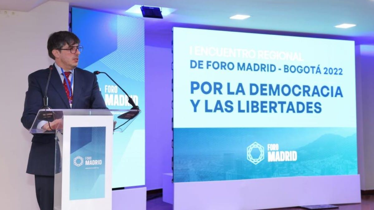 ‘El cometido de Foro Madrid es desenmascarar al Foro de Sao Paulo y al Grupo de Puebla y ofrecer una alternativa’