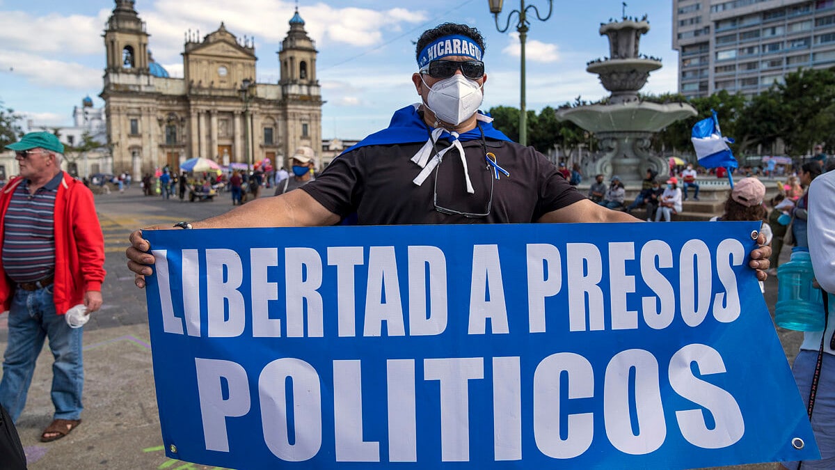 La dictadura de Ortega condena a tres jóvenes disidentes a penas de entre ocho y diez años de cárcel