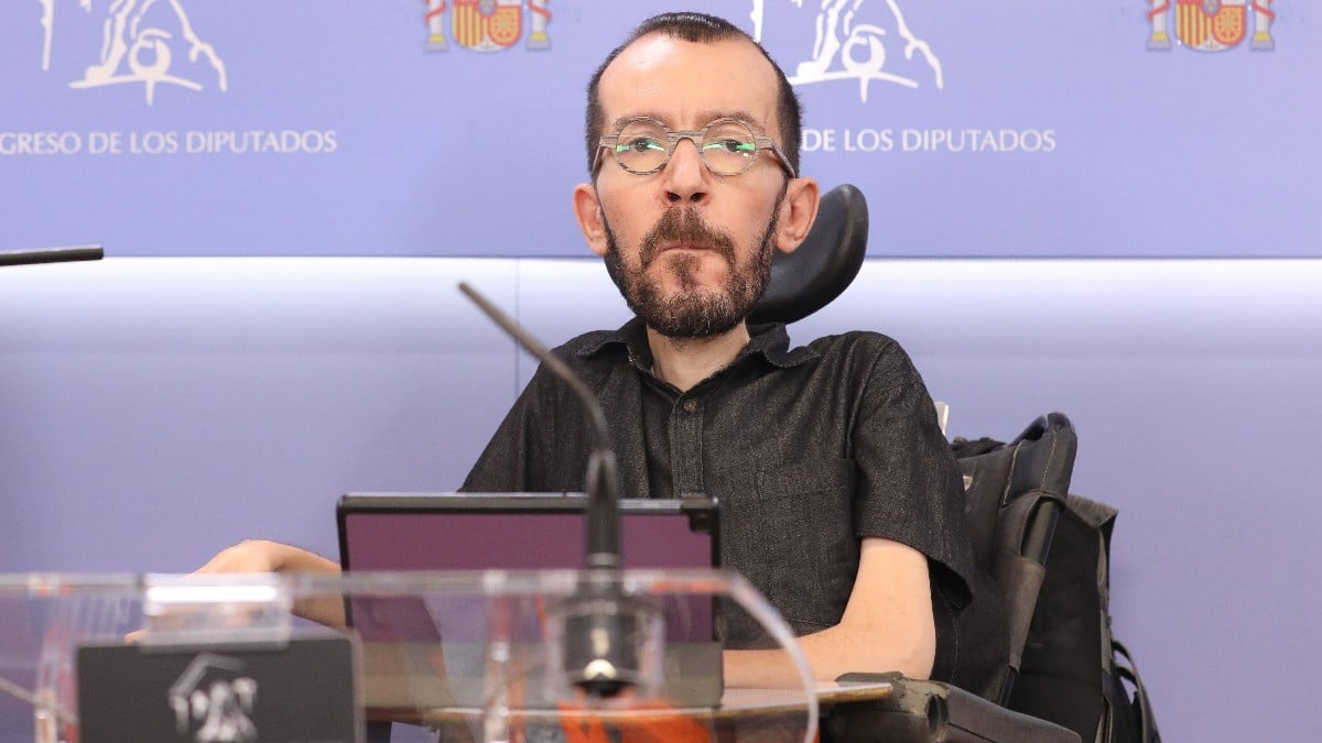 El portavoz de Podemos, Pablo Echenique.