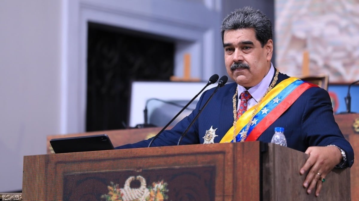 El tirano venezolano, Nicolás Maduro