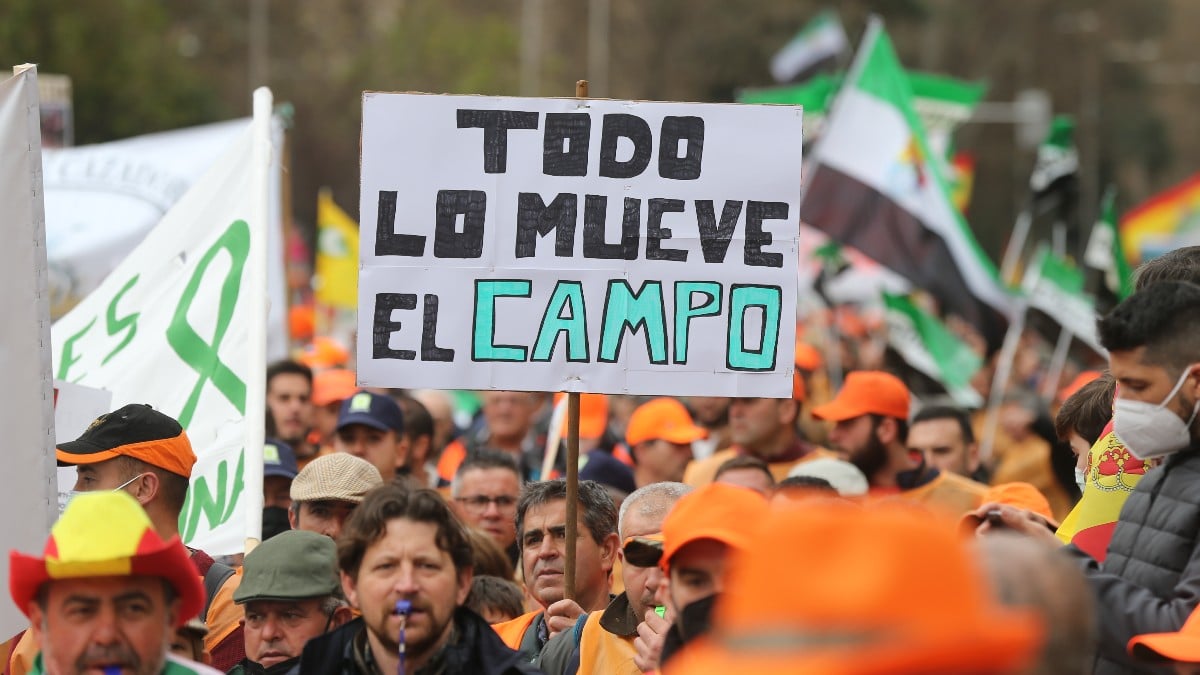 Segunda protesta en una semana de agricultores y transportistas en Jaén por la subida de precios