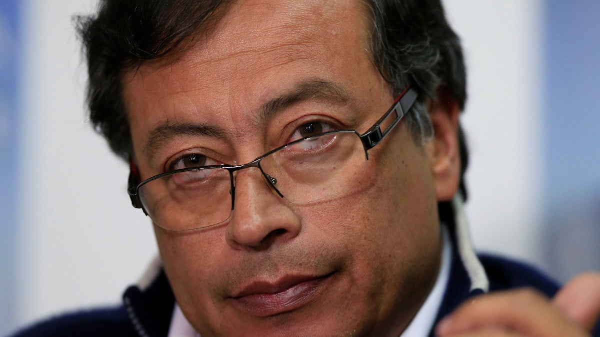El candidato del Foro de Sao Paulo a la presidencia de Colombia, Gustavo Petro. Reuters