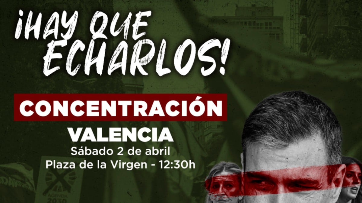 El sindicato Solidaridad anuncia una concentración en Valencia contra el Gobierno: ‘Sus políticas arruinan a los trabajadores’
