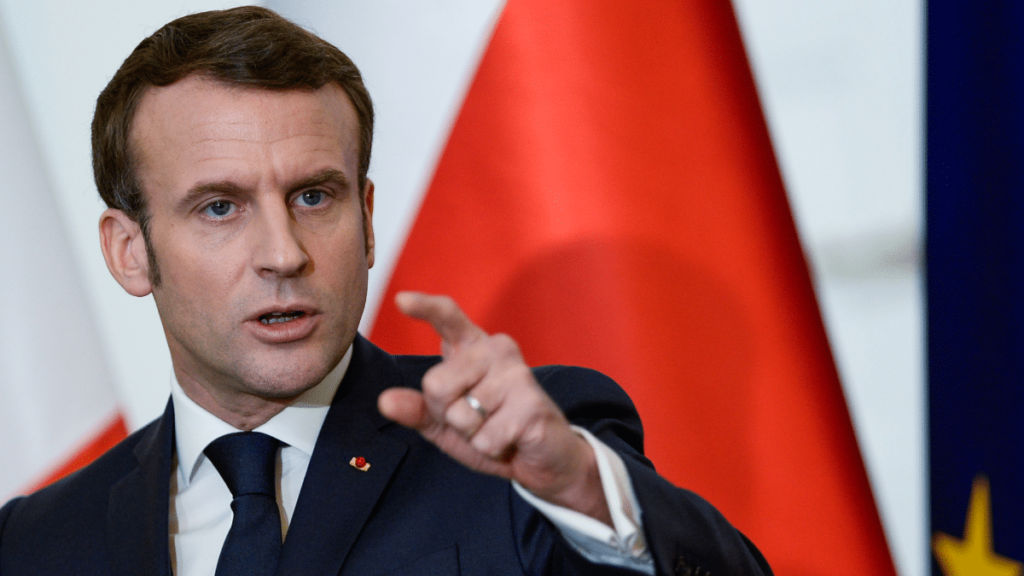 Macron Polonia antisemita