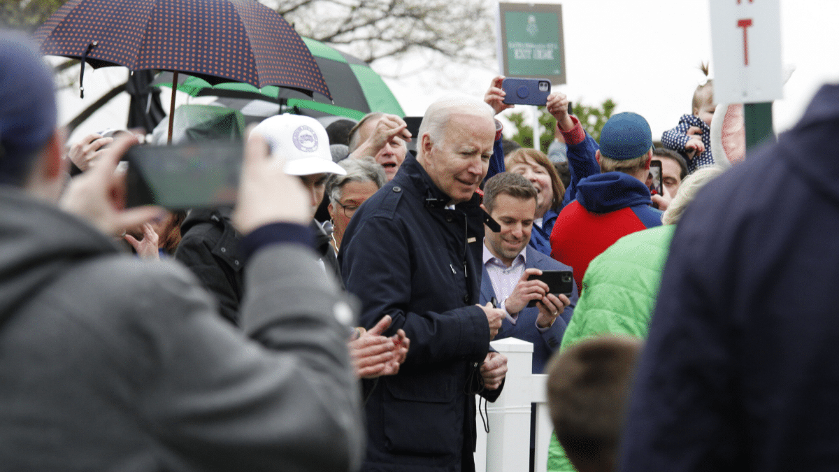 conejo de Pascua Joe Biden