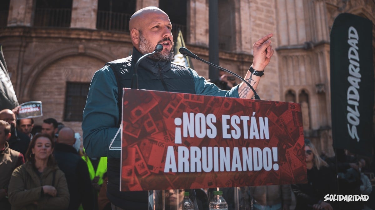 El secretario general del sindicato Solidaridad, Rodrigo Alonso. Solidaridad (1)
