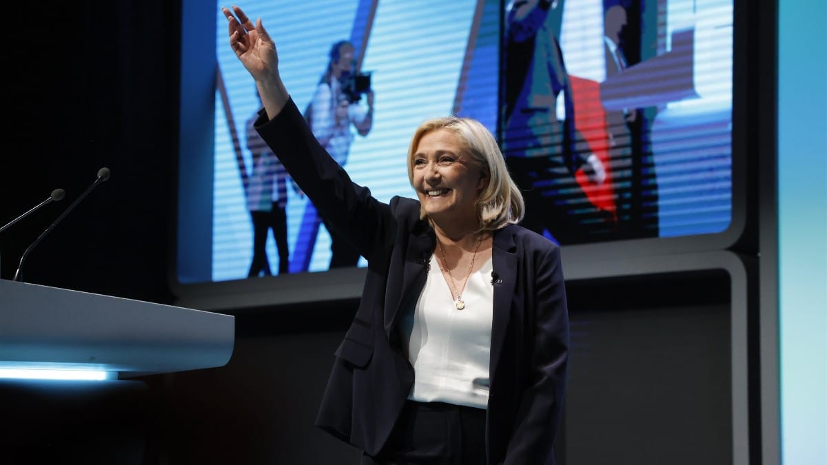 La candidata presidencial, Marine Le Pen. Europa Press