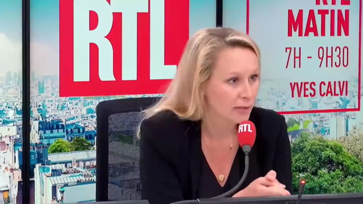 La vicepresidenta ejecutiva de Reconquista, Marion Maréchal. RTL