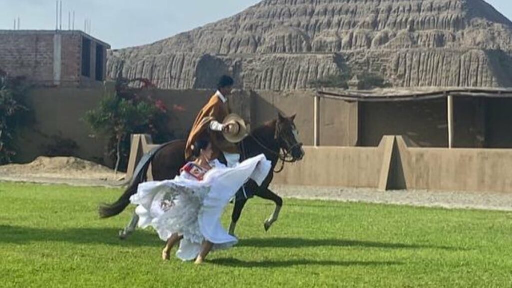 Fotografía de la celebración compartida por la novia en su cuenta de Instagram.