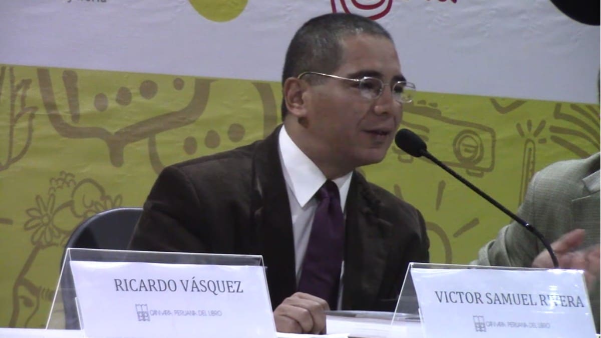 El filósofo peruano Víctor Samuel Rivera.