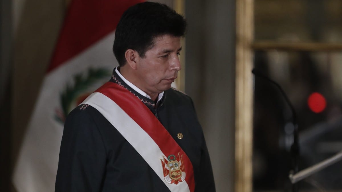 El presidente izquierdista de Perú, Pedro Castillo. Europa Press