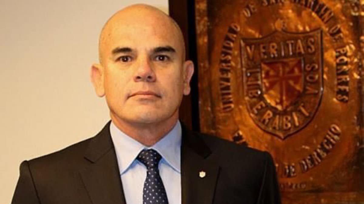 El expresidente del Tribunal Constitucional de Perú Ernesto Álvarez. Archivo Personal