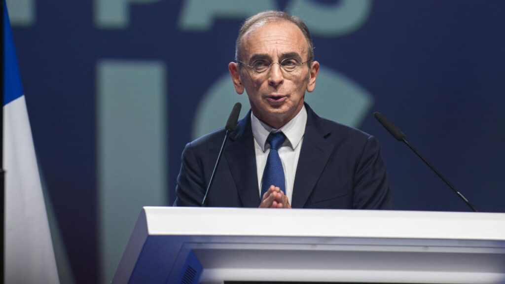 El líder de Reconquista, Éric Zemmour. Europa Press