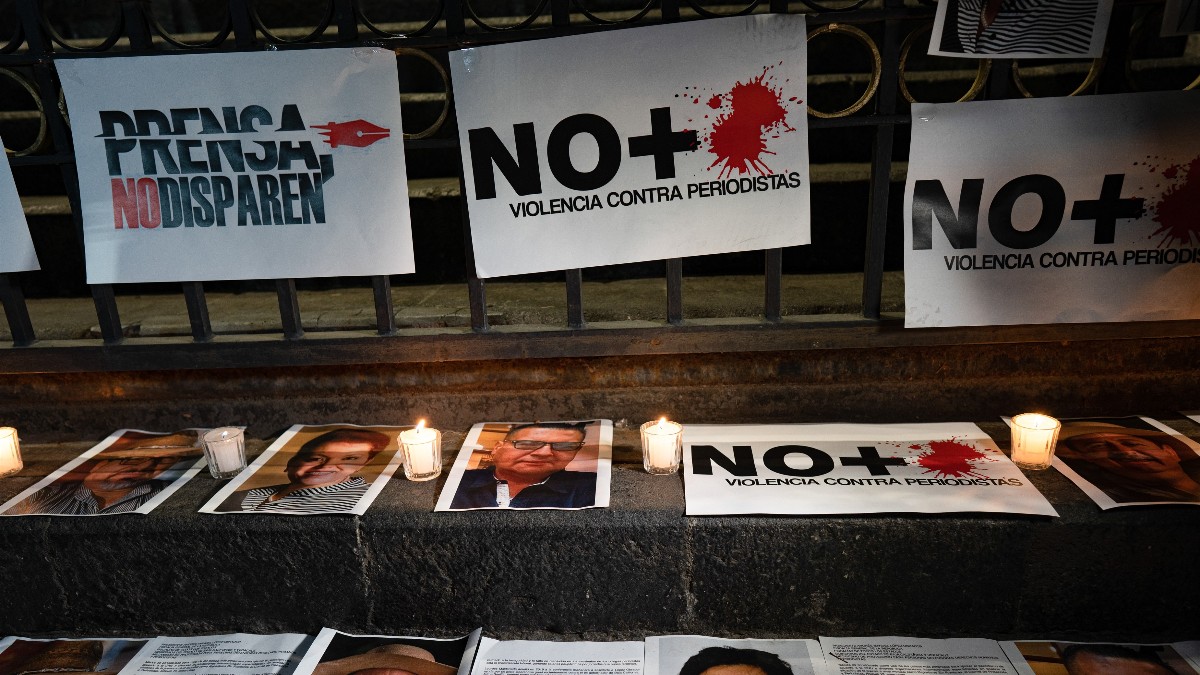 Manifestación en México contra los asesinatos de periodistas. Europa Press