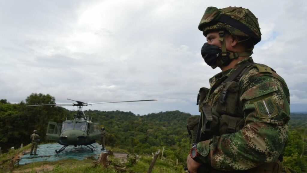 Soldado en Colombia. Europa Press