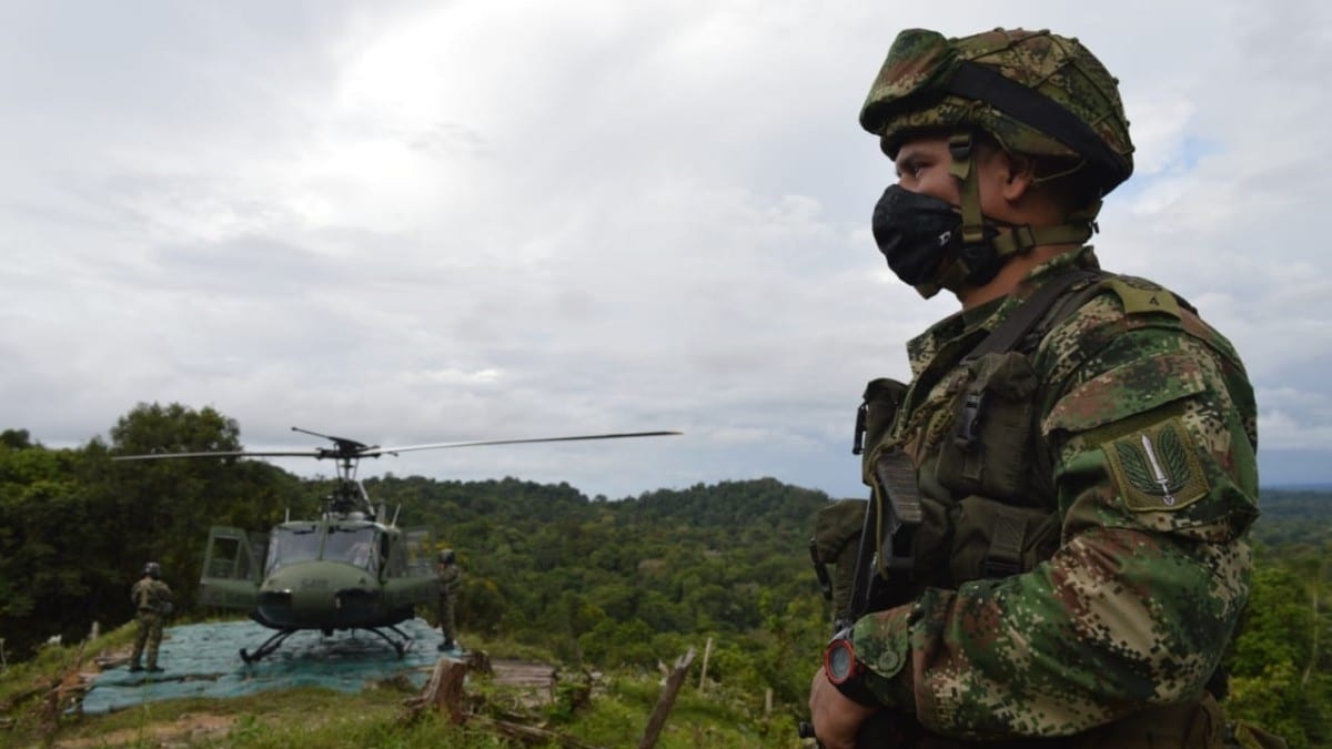 Al menos un soldado colombiano muerto tras un ataque del ‘Clan del Golfo’ en el norte del país