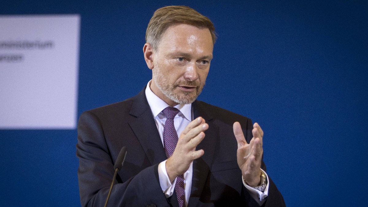 El ministro de Finanzas alemán, Christian Linder. Reuters