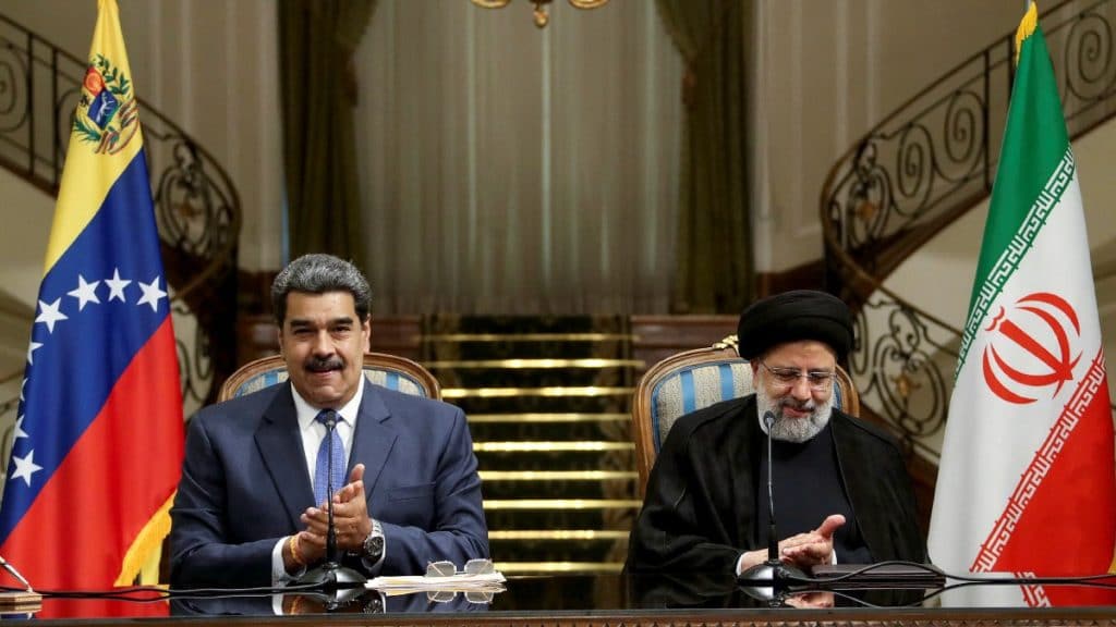 Nicolás Maduro y Ebrahim Raisi se reúnen en Irán. Reuters