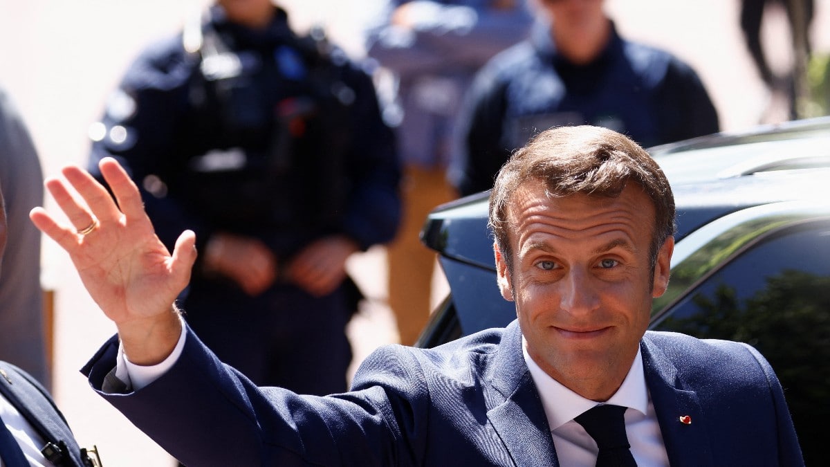 El presidente de Francia, Emmanuel Macron. Reuters