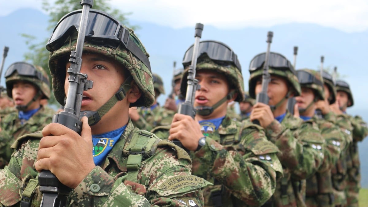 El Ejército de Colombia. Europa Press