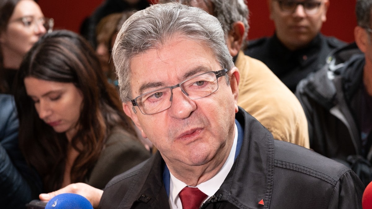 El líder de la Francia Insumisa, Jean-Luc Mélenchon. Europa Press