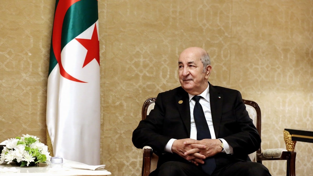 El presidente de Argelia, Abdelmadjid Tebboune. Europa Press