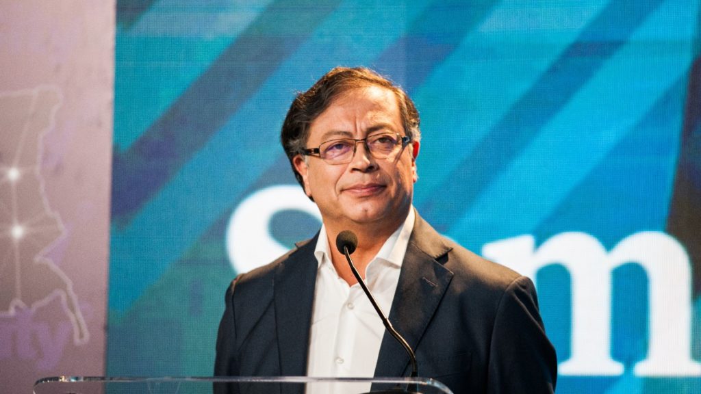 El candidato izquierdista a las presidenciales colombianas, Gustavo Petro. Europa Press