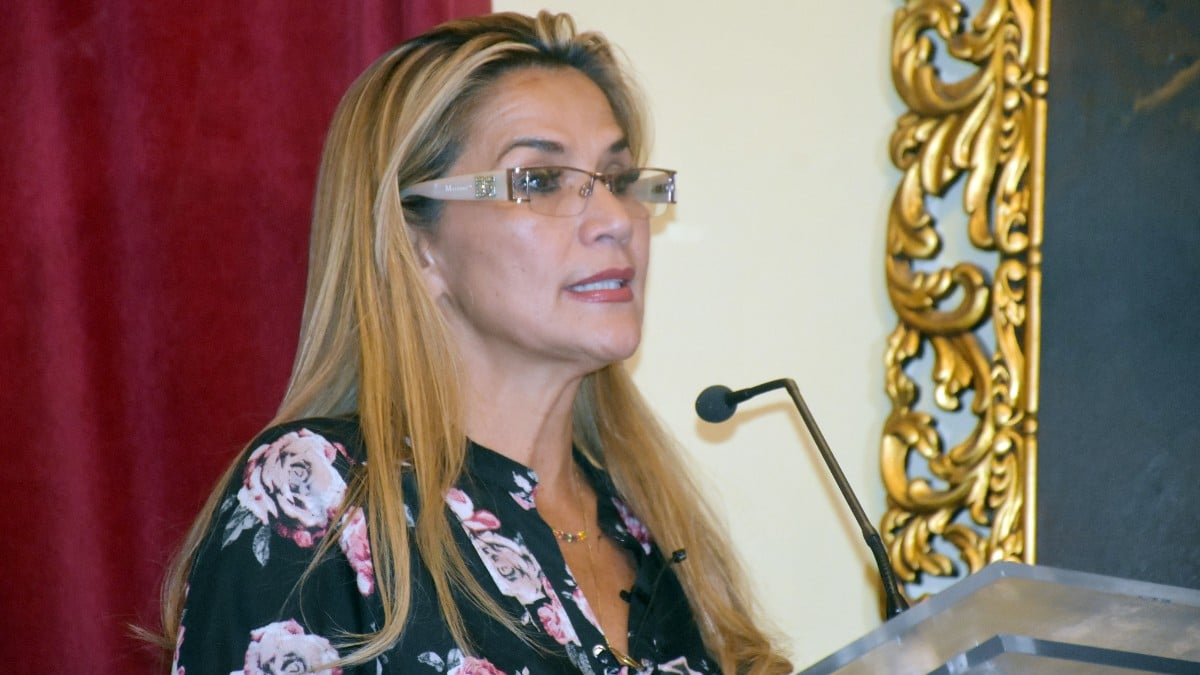 La expresidente de Bolivia, Jeanine Áñez. Europa Press