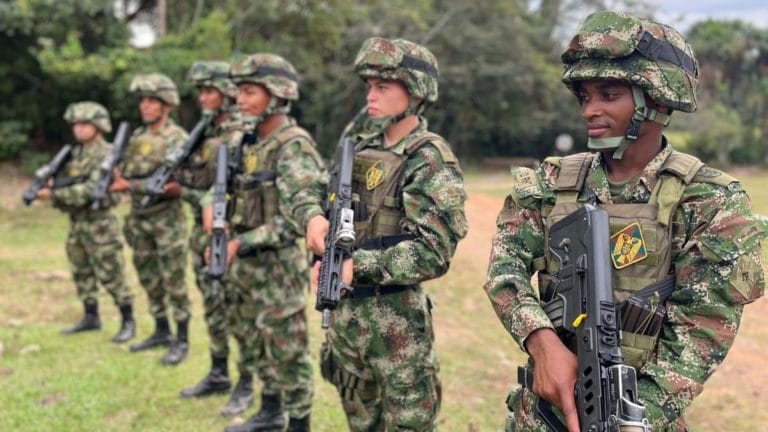 Militares del Ejército de Colombia. Europa Press