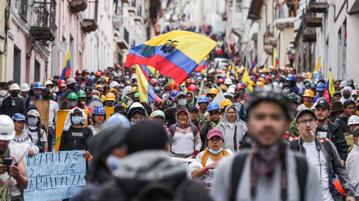 Lasso decreta de nuevo el estado de excepción en cuatro provincias de Ecuador
