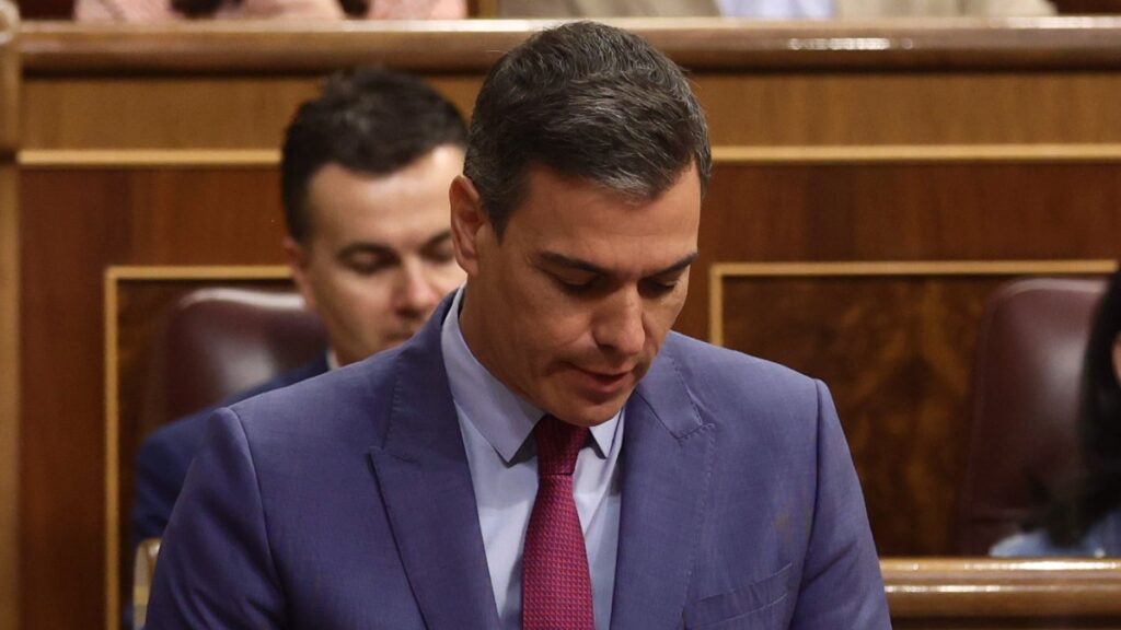 El presidente del Gobierno, Pedro Sánchez