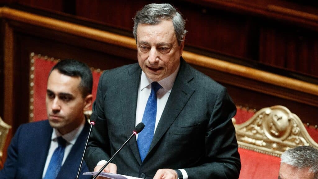 El primer ministro italiano, Mario Draghi