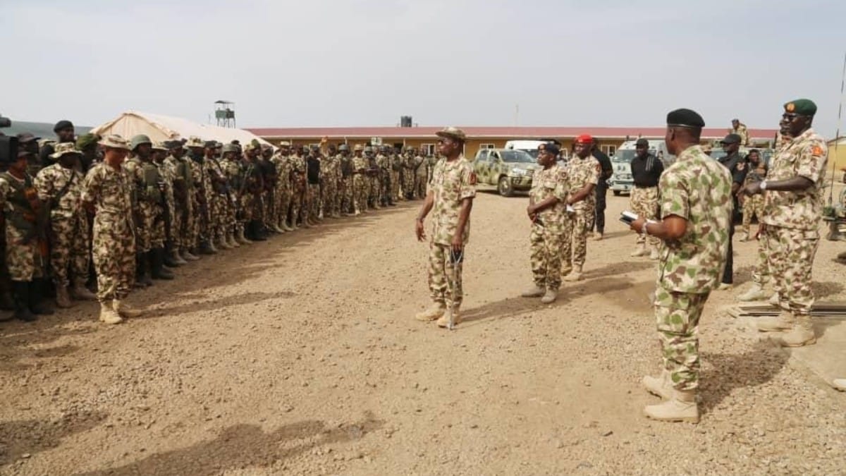 Militares del Ejército de Nigeria en el norte del país combatiendo a Boko Haram y Estado Islámico. Europa Press