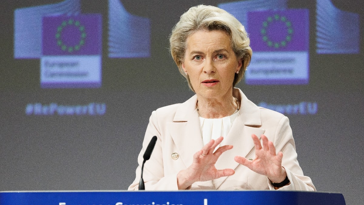 Presidenta de la Comisión Europea, Ursula Von der Leyen