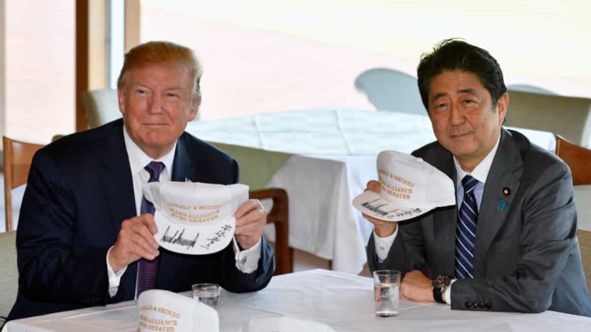 Trump elogia a Abe: ‘Un gran hombre, un gran líder y un verdadero amigo’