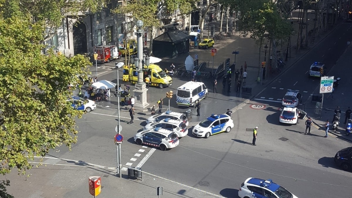 La AN rebaja 10 años de cárcel a dos condenados por el atentado islamista de Barcelona