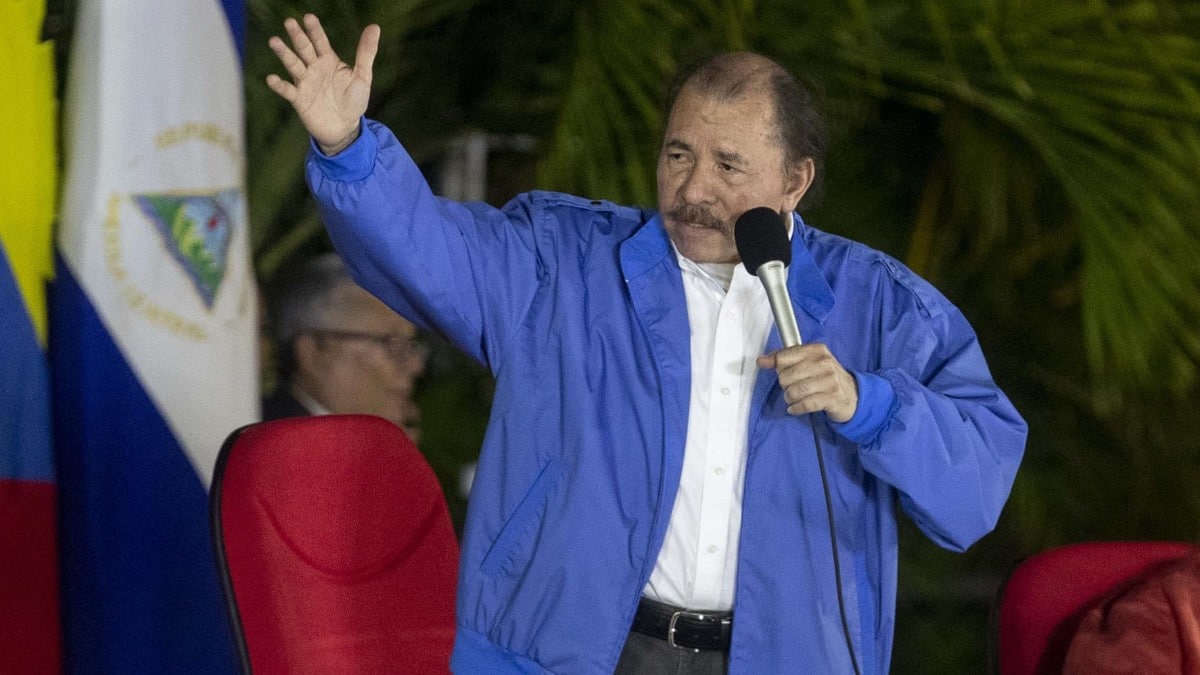 El dictador nicaragüense Daniel Ortega