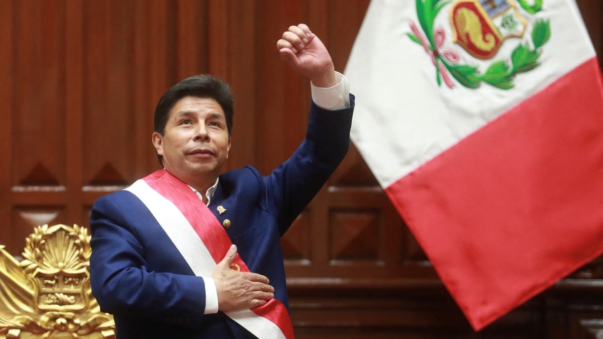El presidente de Perú, Pedro Castillo. Reuters