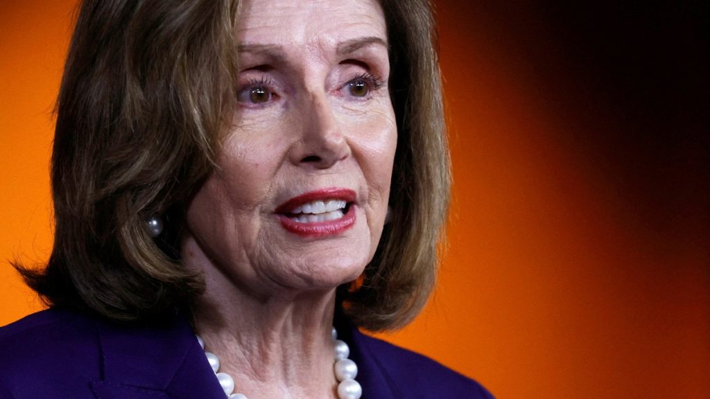 La presidenta de la Cámara de Representantes de EE.UU., la demócrata Nancy Pelosi. Reuters