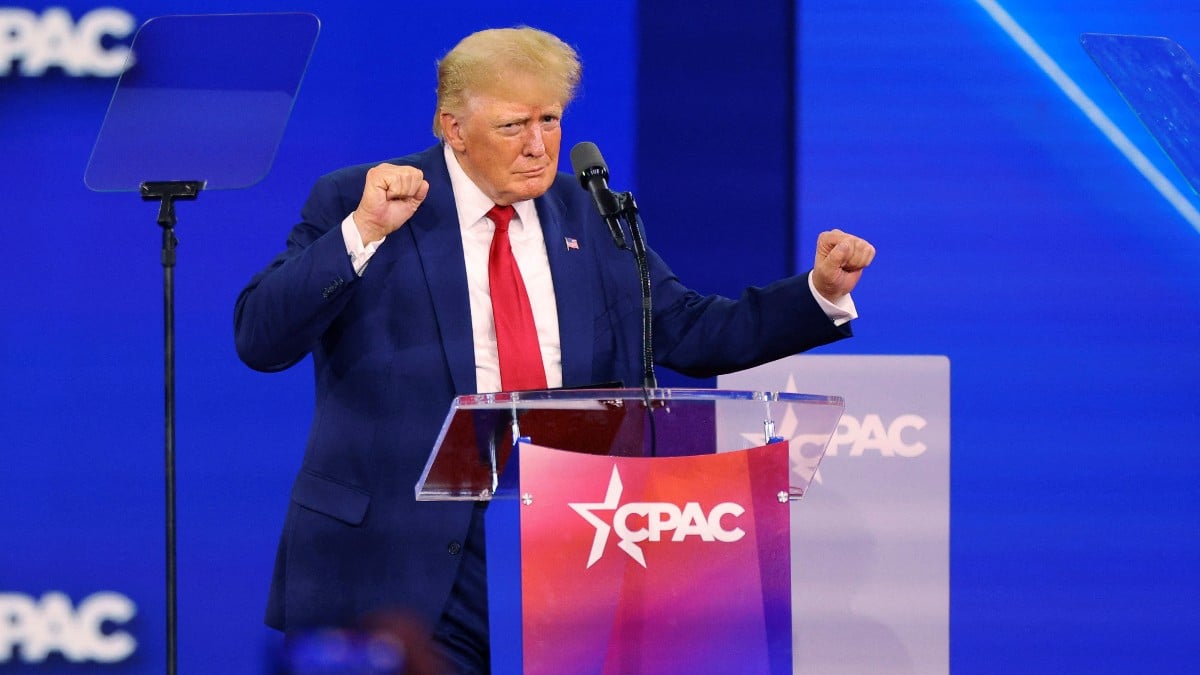 Trump gana por amplia mayoría la encuesta presidencial de la CPAC