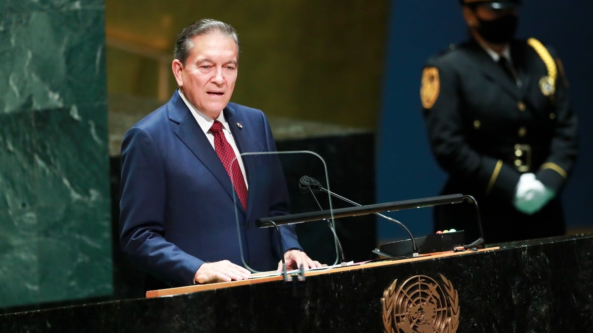 El presidente de Panamá, Laurentino Cortizo. Europa Press